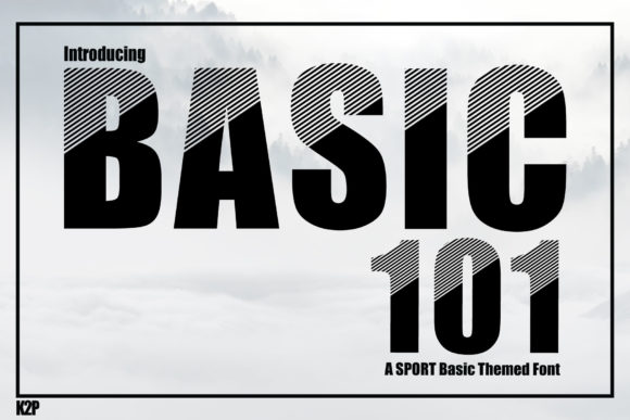 Basic 101: A Bold Display Font for Modern Web Design