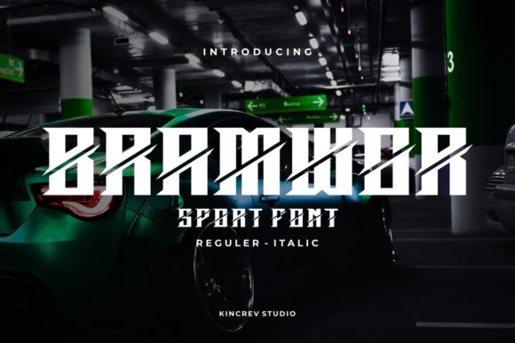 Bramwor: A Bold Display Font for Editorial Impact