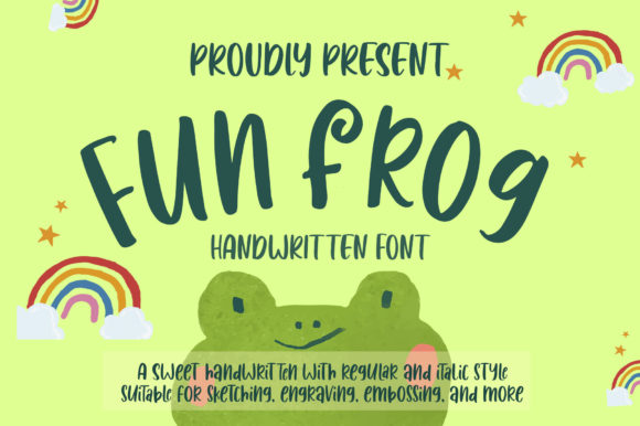 Fun Frog: A Playful Display Font That Elevates Campaign Visuals