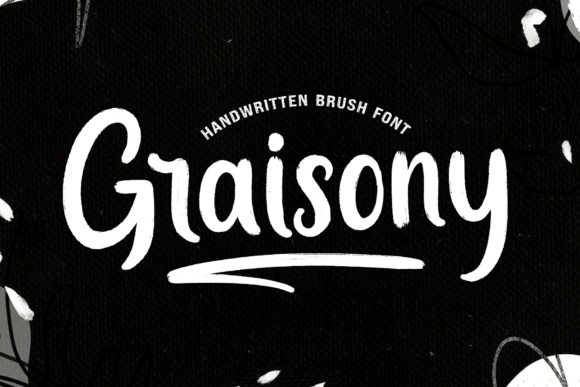 Graisony: A Playful Display Font for Modern Web Design