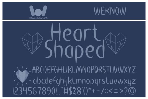 Heart Shaped Font Review: A Versatile Display Typeface for Brand Designers