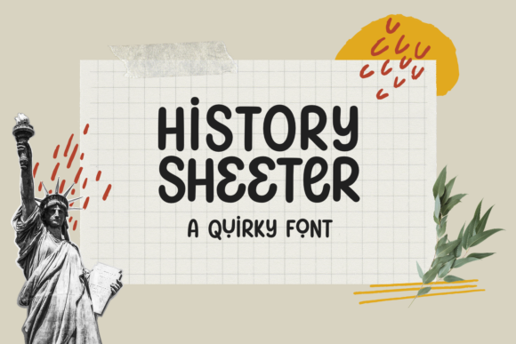 History Sheeter: A Charming Display Font for Editorial Design
