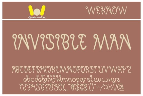 Invisible Man: A Display Font That Elevates Brand Identity