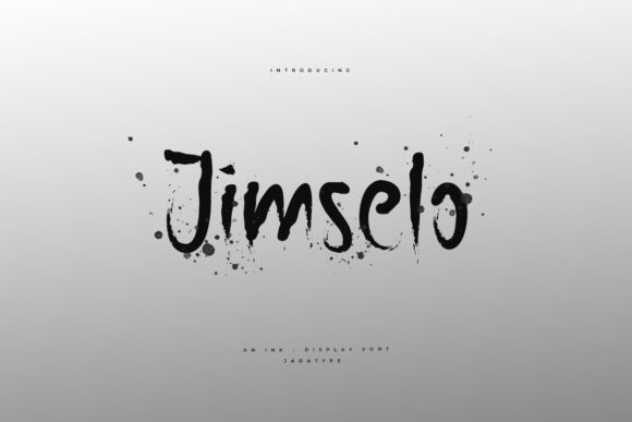 Jimselo: A Street Art-Inspired Display Font That Elevates Brand Identity