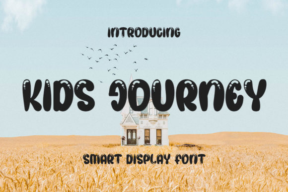 Kids Journey: A Designer’s Take on This Playful Display Font