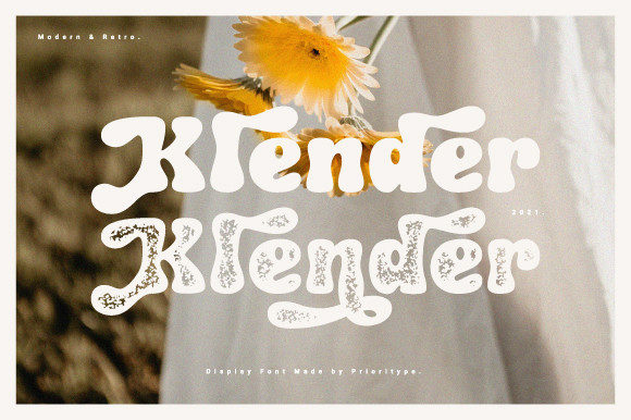 Klender: A Display Font That Elevates Small Business Branding