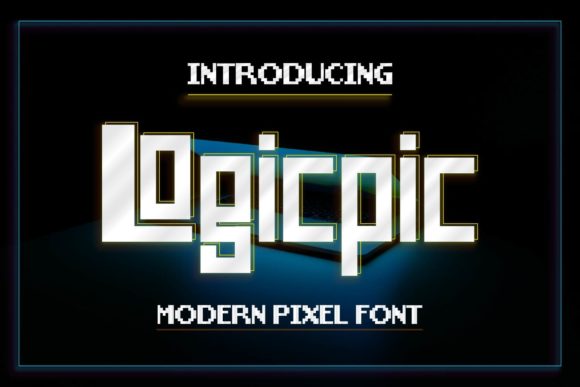 Logicpic: A Futuristic Display Font for Modern Editorial Design