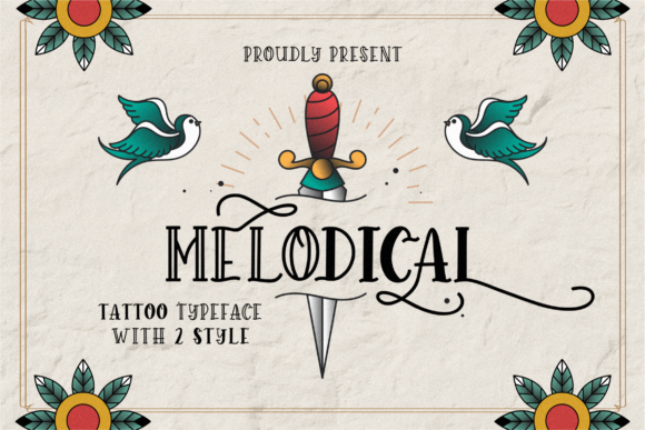 Melodical: A Whimsical Display Font That Elevates Branding and Design Projects