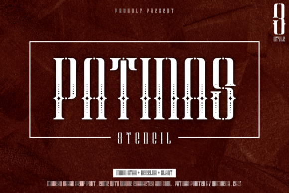 Patinas: A Vintage-Inspired Display Font for Modern Web Design