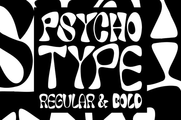 Psychotype: A Bold Display Font for Business Branding