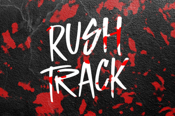 Rush Track: The Graffiti-Inspired Display Font That Powers Campaign Visuals
