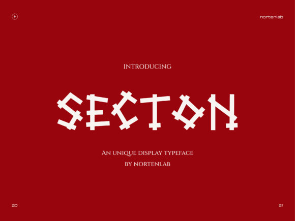Secton: A Bold Display Font for Modern Web and Digital Design