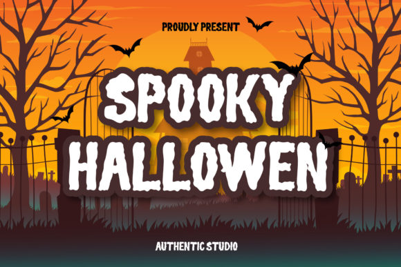 Spooky Hallowen: A Display Font That Gives Your Brand a Halloween Vibe