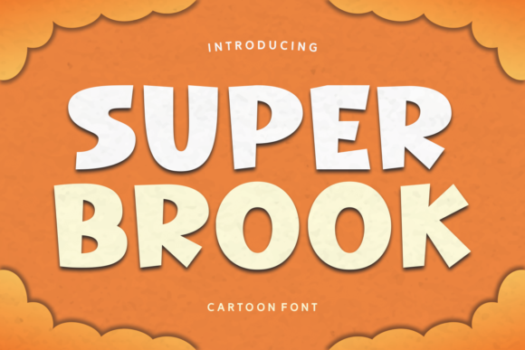 Super Brook: A Playful Display Font for Bold Web Design