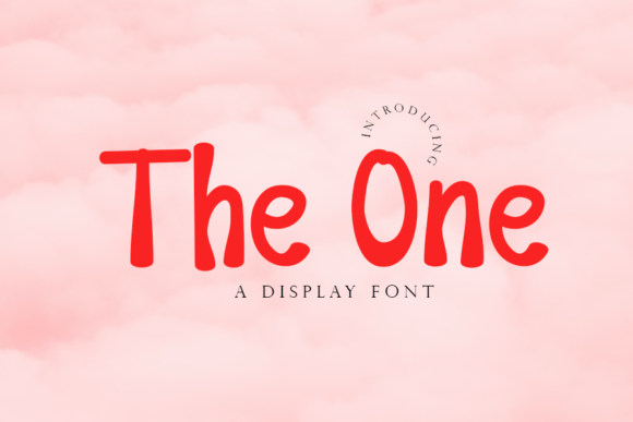The One: A Display Font That Brings Personality to Every Page