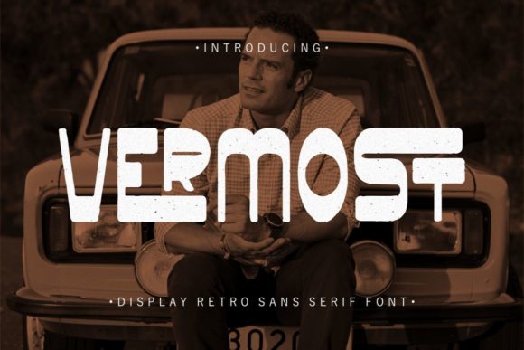 Vermost: A Retro Display Font for Modern Editorial Design
